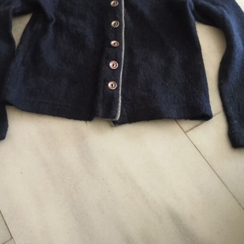 Mandarino children's cardigan like new, wool with lame details