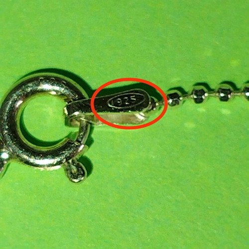 Children's silver 925 Snoopy chain and ring like new
