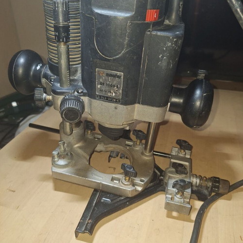 Würth OF 1100-E Router used, 1,100 Watt, 8 mm chuck