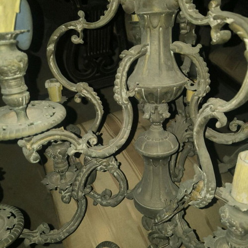 Ecclesiastical chandelier used, vintage style