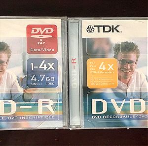 TDK DVD -R 2 ΣΦΡΑΓΙΣΜΕΝΑ