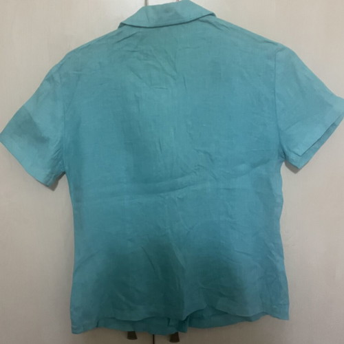 Jantzen Sport vintage women's short-sleeve shirt turquoise used