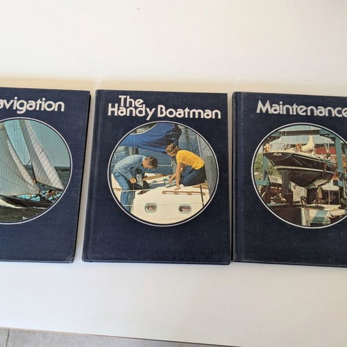 Time-Life Library of Boating set of 3 hardcover books used