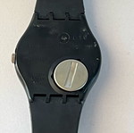 Swatch classic black watch used