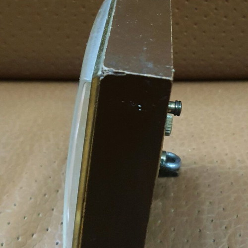 Europa table clock used, alarm clock, 7cm diameter