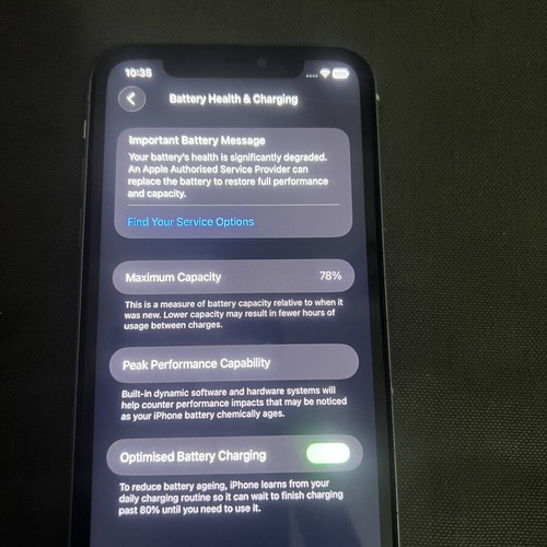 Apple iPhone 11 64GB white smartphone