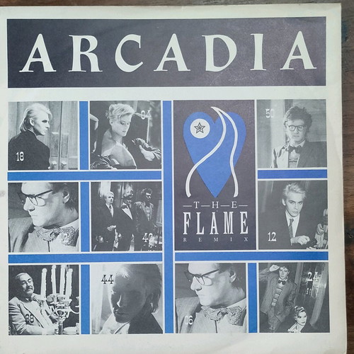 Arcadia The Flame 7" single used, pop