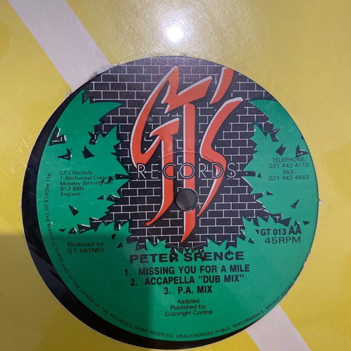 Peter Spence I'll Be There vinyl record used