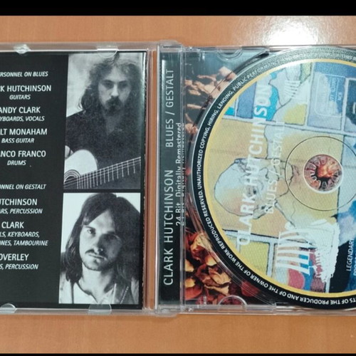 Clark Hutchinson Blues Gestalt CD like new