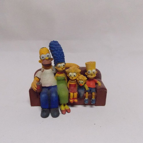 The Simpsons figure like new, 3D printed and hand painted