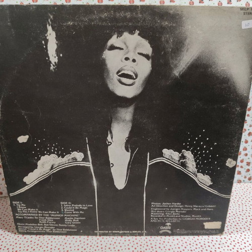 Donna Summer A Love Trilogy vinyl record, pop