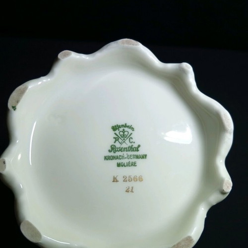 Antigua Rosenthal Germany decorative vase "Moliere" 1901