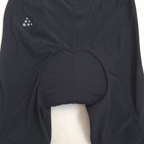 CRAFT men's padded cycling shorts size L, black