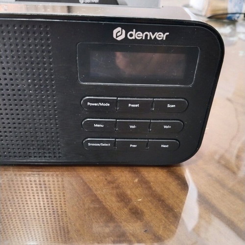 Denver DAB FM radio clock DAB-42