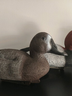 Decorative Italian ducks new for garden and pool, set of 2 pieces