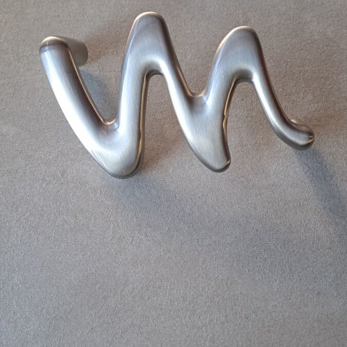 Handles for drawers or cabinets new, set of 10 pieces inox