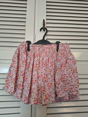 H&M skirt shorts used, pink, size 6-7 years, 128 cm