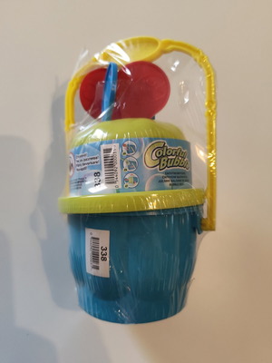 Bubble toy new in box with four bubble sticks