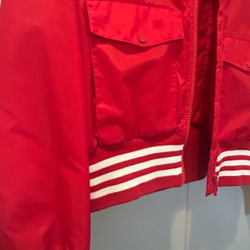 Adidas spring jacket new, red, size M