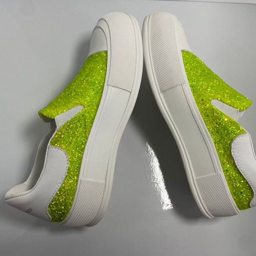 Alexander McQueen slip on sneakers, like new, size 37, green