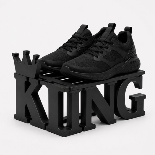 3D Printed Shoes Stand King & Princess set, new