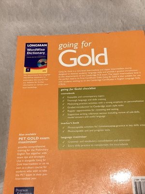Longman Going for Gold Intermediate Coursebook new