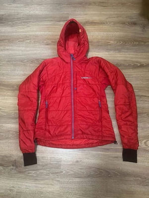 Didriksons women's hybrid jacket Primaloft M size like new, red