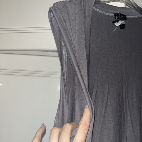 Long sleeveless vest taupe by ROMA new XL/XXL