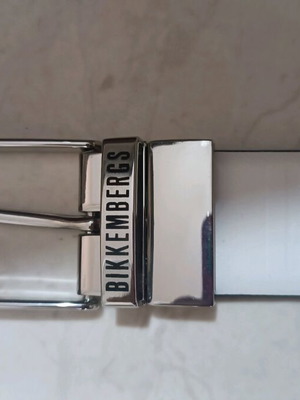 Bikkembergs belt 105cm black and white like new