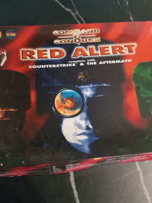 Red Alert complete with Counterstrike & The Aftermath for PC used