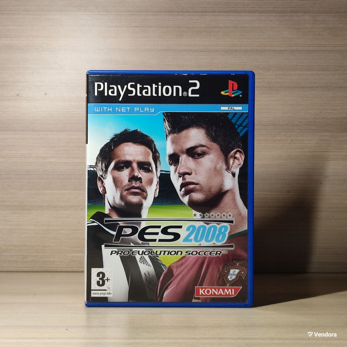 Jeu PS2 Pro Evolution Soccer PES 2008 - Version Complète Avec Boîte Et Notice - Bon état