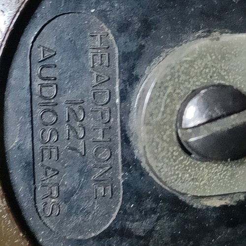 H-113/U Audiosears military wireless headphones used