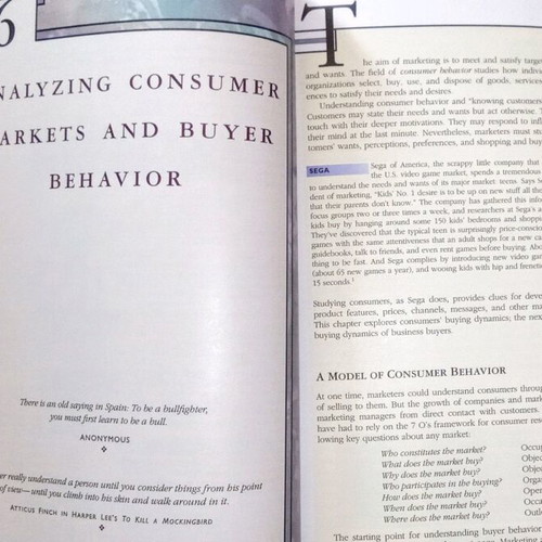 Marketing Management by Philip Kotler used, English book