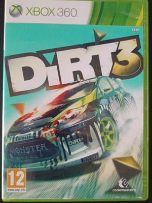 Dirt 3 Xbox 360 game used, very good condition