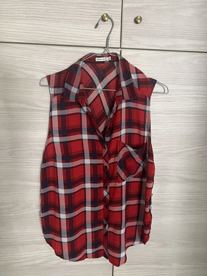 Bershka Checked Shirt L Like New, Multicolor