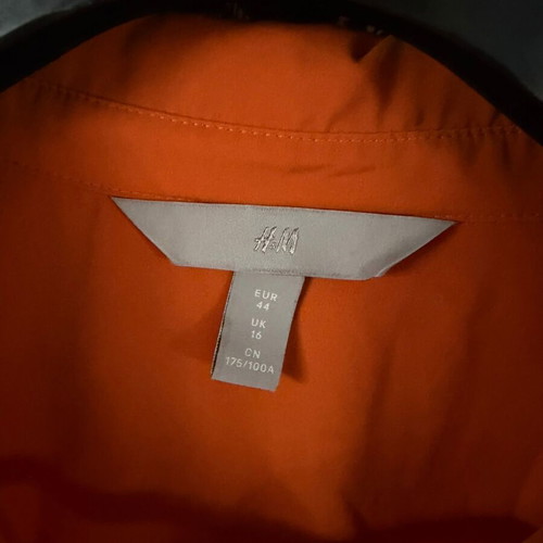 H&M orange shirt like new, size XXL