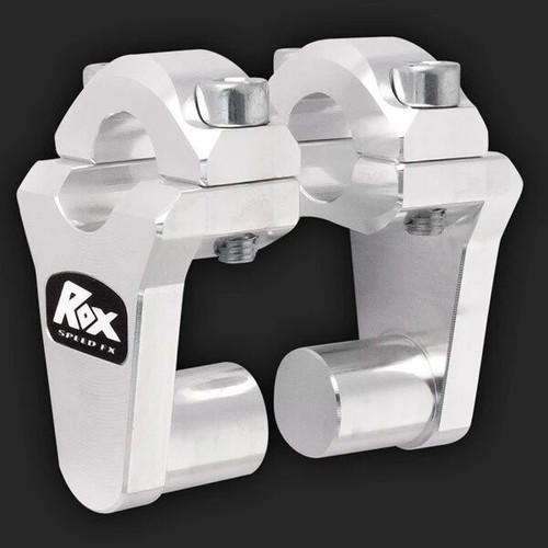 Rox Handlebar Risers used, motorcycle accessory