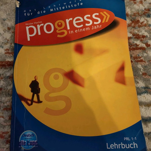 Progress in einem Jahr B2 Lehrbuch used, with notes