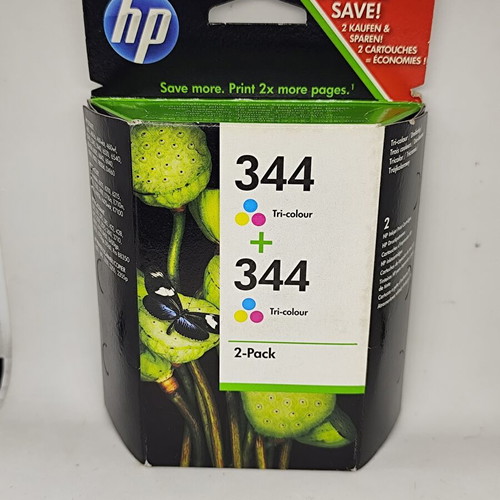 HP 344 Tri-colour Ink Cartridges 2-Pack new, sealed