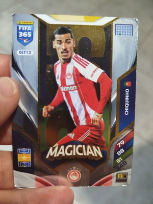 FIFA 365 Panini Adrenalyn Chiquinho trading card
