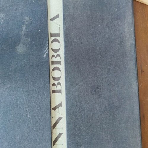 Anna Bobola exhibition catalog used 1992 Moscow, arts