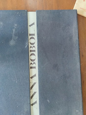 Anna Bobola exhibition catalog used 1992 Moscow, arts