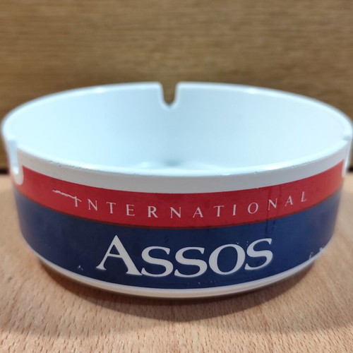 Assos International Cigarettes Plastic Ashtray used