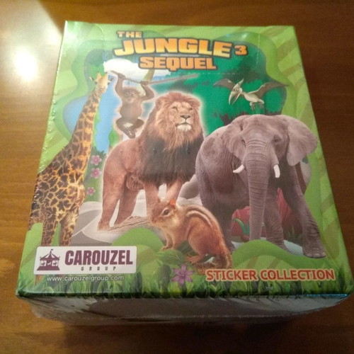Carouzel The Jungle 3 Sequel sealed box with 50 packets and new album