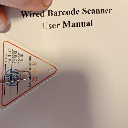 Fangtek SM112J barcode scanner, unused