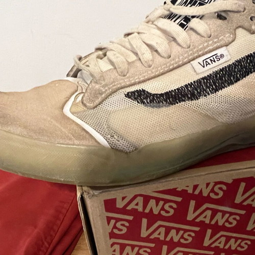 Vans sneakers No 44 used, white and gray, 28.5 cm