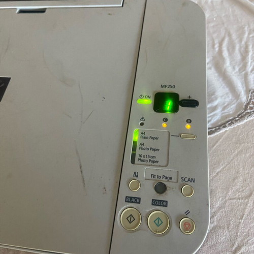 Canon scanner and printer used