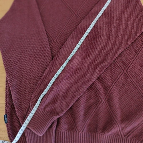 Side Effect men's turtleneck sweater like new, burgundy, size M