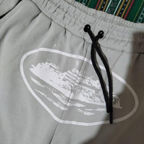 Corteiz Unisex Bermuda shorts like new, turquoise, XXL