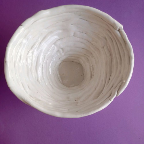 Ceramic fruit bowl handmade like new
